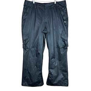 SwissTech Mens Pants Black Snow Sking Winter Insulated Zipped Pockets 2XL